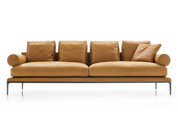 ATOLL - Leather sofa by B&B Italia - view 2